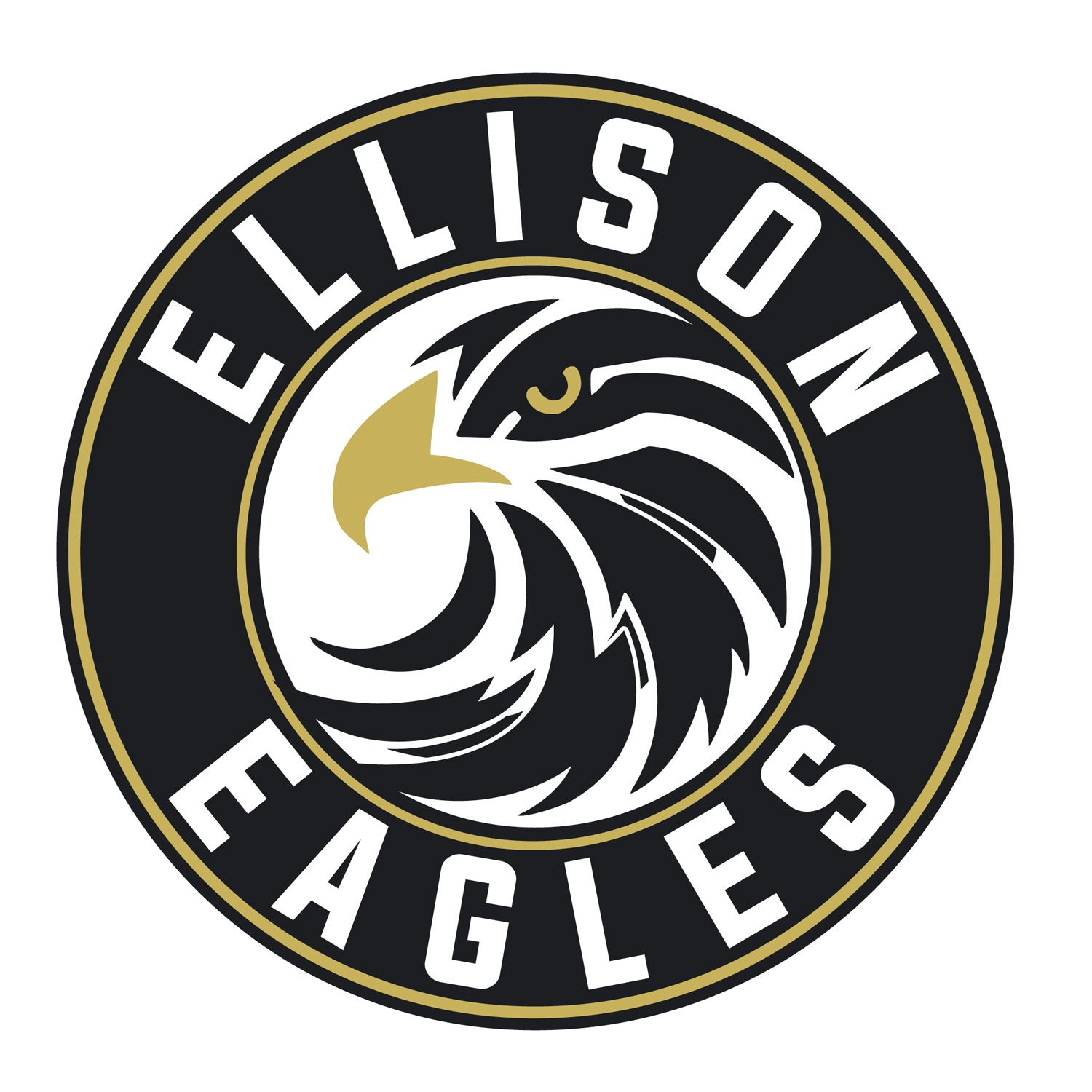 Ellison Eagles circular logo
