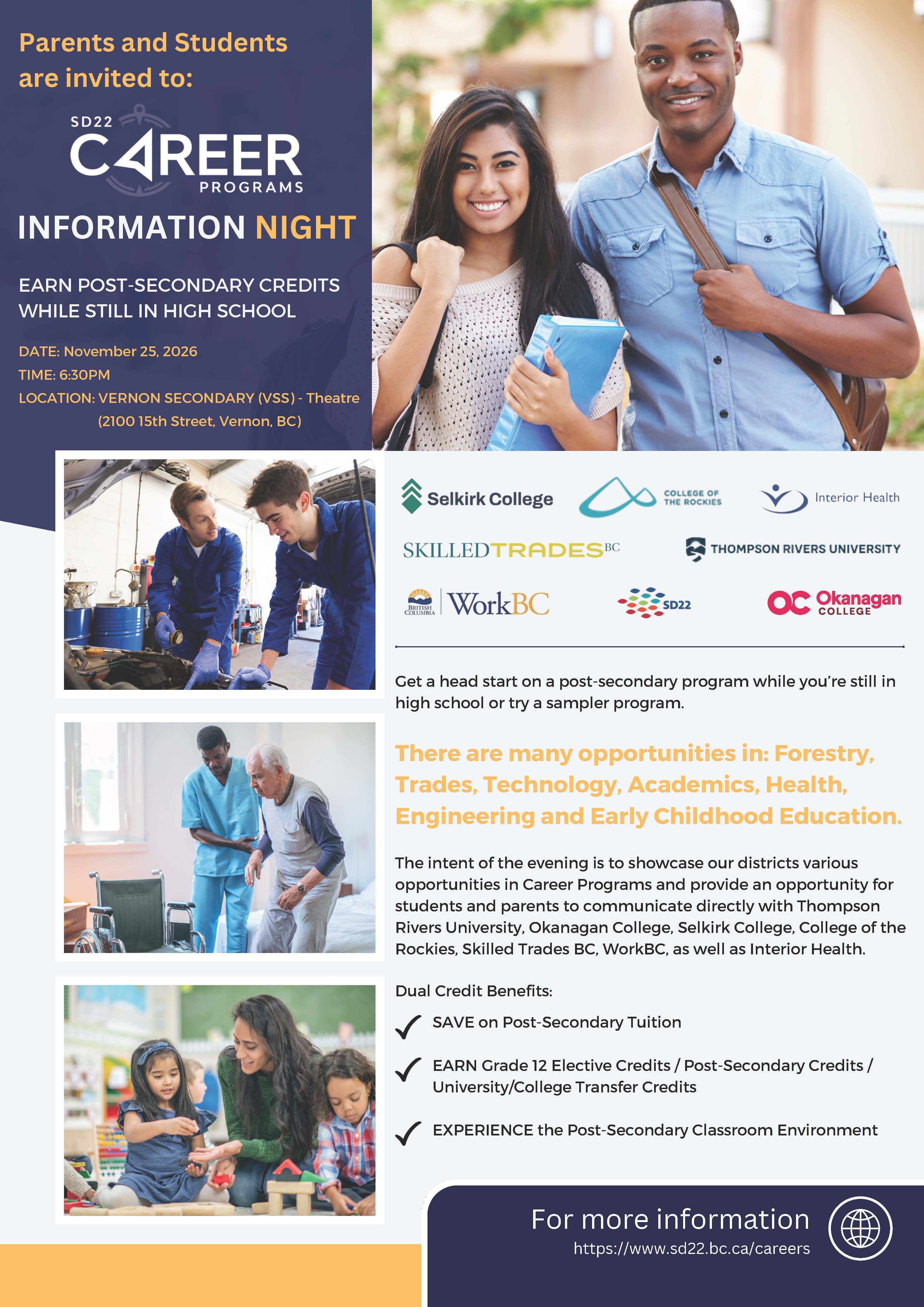 INFORMATION NIGHT Nov 25, 2026