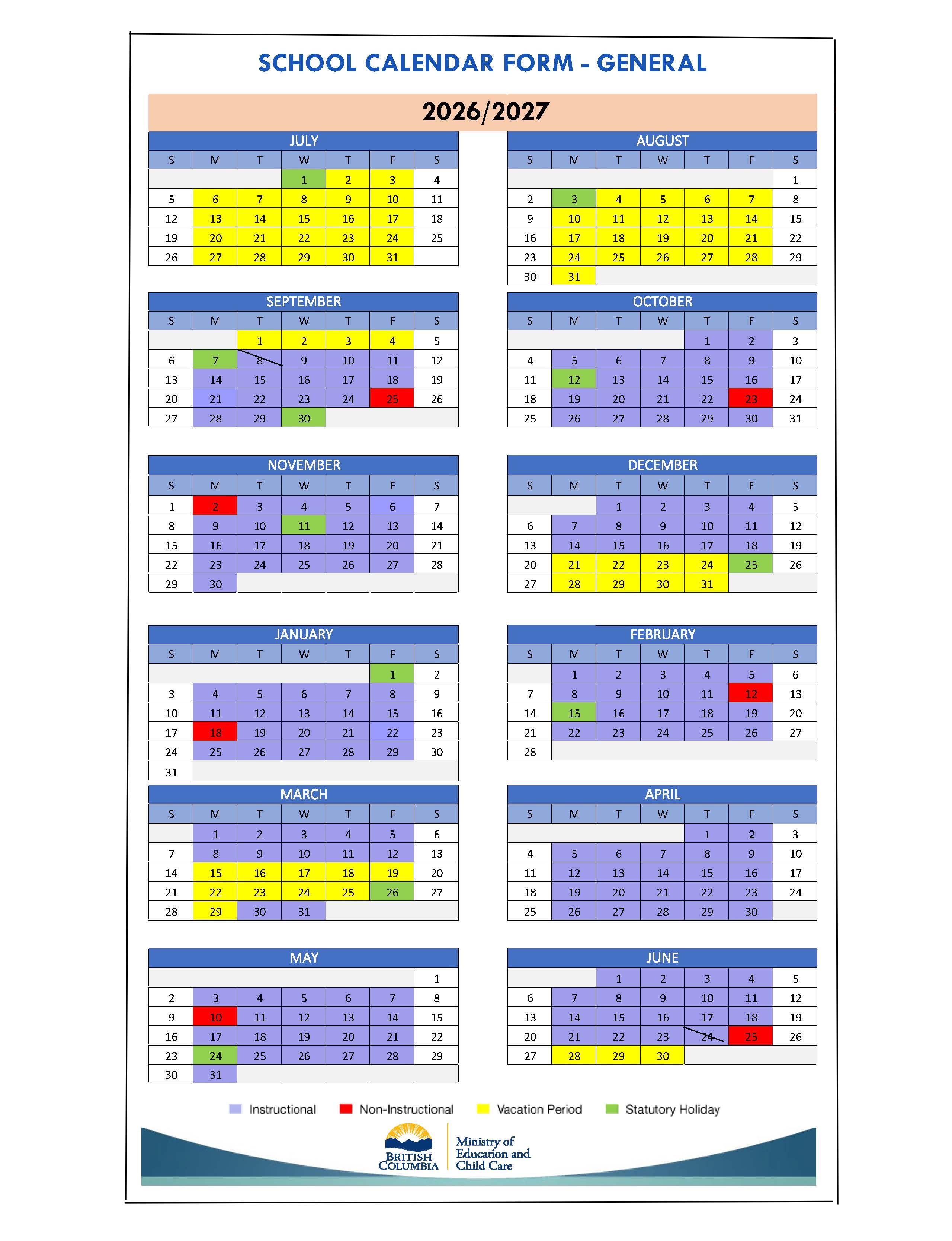 2026 2027 School Calendar Final 2
